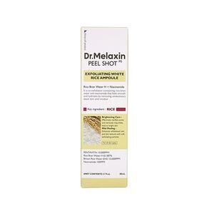 DR. MELAXIN Peel Shot Exfoliating White Rice Ampoule - 2.7 fl oz